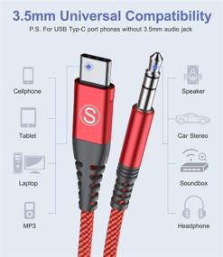 img 4 attached to USB C To 3 Accessories & Supplies for Audio & Video Accessories