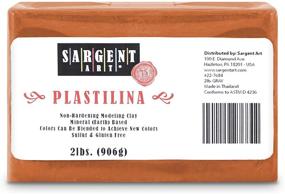 img 1 attached to Sargent Art Plastilina Modeling Terracotta Crafting