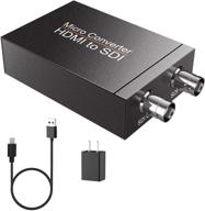 🔌 rybozen hdmi to sdi converter - high bit rates at 2.970 gbit/s, auto input signal detection, 1 hdmi in 2 sdi out logo