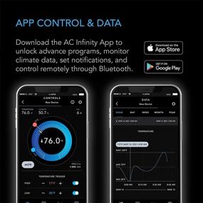 img 2 attached to 🌀 AC Infinity Controller 67: Smart Bluetooth Fan Controller for CLOUDLINE Airlift Whole House Fans – Temperature, Humidity, and Timer Controls for Optimal Cooling and Ventilation