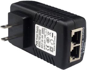 img 3 attached to ANVISION 2-Pack 48V PoE Power Adapter Supply Injector Ethernet: Reliable Solution for IP VoIP Phones, Cameras, AP, and More