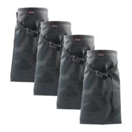 snmirn car trash bags - detachable, portable, waterproof & eco-friendly (4 packs) logo