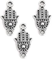 hamsa hand connector charms pieces logo