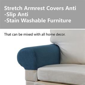 img 1 attached to Anti Slip Anti Stain Washable Furniture Protector