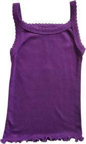 img 2 attached to Stay Comfortable and Stylish with B One Kids Camisole Undershirt Multipack - Girls' Clothing