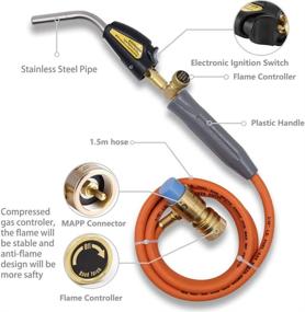 img 3 attached to 🔥 Superior Performance: Double Self Ignition Propane Stainless Soldering