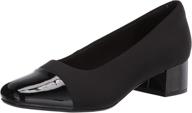 стильные и удобные: женские туфли clarks marilyn textile patent для женщин. логотип