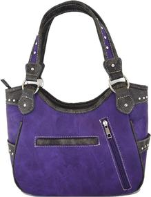 img 1 attached to Leather Concealed Country Handbags Shoulder