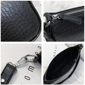 img 3 attached to 👜 Barabum Classic Yellow Shoulder Handbag: Stylish Women's Handbag & Wallet Combo