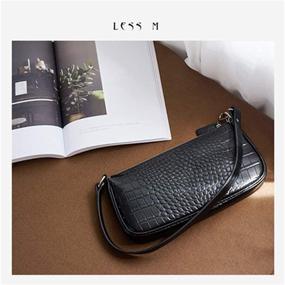 img 2 attached to 👜 Barabum Classic Yellow Shoulder Handbag: Stylish Women's Handbag & Wallet Combo