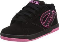 black heelys propel skate shoe logo