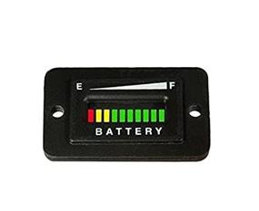 img 2 attached to 🔋 Automotive Authority LLC Battery Indicator Meter Gauge - 36 Volt Rectangle Shape for EZGO, Club Car, and Yamaha Golf Carts