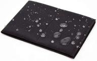 🔒 waterproof slimfold minimalist rfid wallet for men - essential wallets, card cases & money organizers logo
