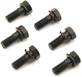 img 1 attached to 💪 High-Performing Mr. Gasket Pressure Plate Bolts for Chevrolet and Chrysler Vehicles - Sleek Black Finish