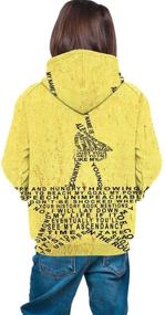 img 1 attached to Musicals Hamilton Hoodies Sweatshirt Outdoors Boys' Clothing