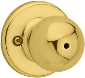 img 2 attached to Kwikset 93001 913 Privacy Polished Brass