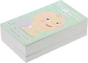 img 1 attached to 🎉 Ультимативные карточки для бейби-шауэр: Игра Diaper Paper Junkie - набор из 60 штук | Без указания пола, только наслаждение!