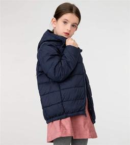 img 1 attached to 🧥 LAPASA Boys' Lightweight Hooded Puffer Jacket - Unisex Water-Resistant Winter Coat with Recycled Filling, K04