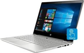 img 1 attached to 💻 HP Pavilion x360 14-inch FHD WLED Touchscreen 2-in-1 Convertible Laptop, Intel Quad-Core i5-8250U, 8GB DDR4, 256GB SSD, WiFi, Bluetooth, Webcam, HDMI, Fingerprint Reader, Windows 10