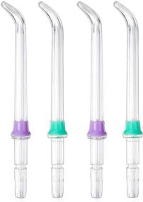 img 4 attached to 🦷 Enhance your Dental Care Routine: Premium 4-Pack Classic High Pressure Jet Tips for Waterpik Dental Water Flossers and Other Brand Oral Irrigators