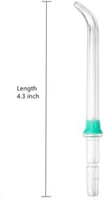 img 2 attached to 🦷 Enhance your Dental Care Routine: Premium 4-Pack Classic High Pressure Jet Tips for Waterpik Dental Water Flossers and Other Brand Oral Irrigators