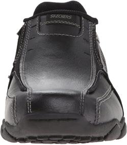 img 3 attached to 👞 Skechers Diameter Nerves Slip-On Leather Loafer