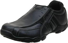 img 4 attached to 👞 Skechers Diameter Nerves Slip-On Leather Loafer