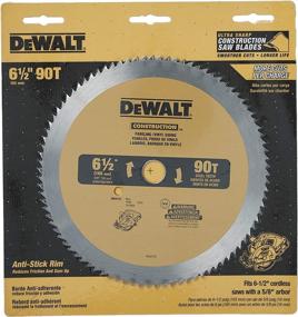 img 1 attached to DEWALT 90-Tooth Circular Saw Blade: Ideal for Paneling/Vinyl - DW9153