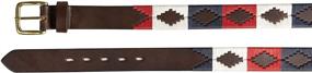 img 3 attached to Hand Stitched Leather GaucholIfe Multi Coloured Men's Accessories in Belts