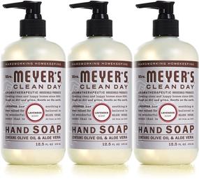 img 4 attached to 🌸 Mrs. Meyer's Clean Day Lavender Hand Soap - Cruelty Free, Biodegradable and Refreshing, 12.5 oz (Pack of 3)