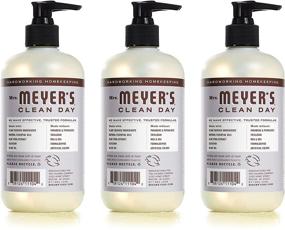 img 3 attached to 🌸 Mrs. Meyer's Clean Day Lavender Hand Soap - Cruelty Free, Biodegradable and Refreshing, 12.5 oz (Pack of 3)