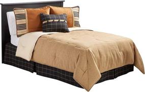img 3 attached to HiEnd Accents Ashbury Comforter Brown