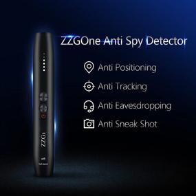 img 3 attached to 🔍 Портативный антишпионский детектор ZZGOne: всеядный защитник конфиденциальности для дома, офиса и путешествий.