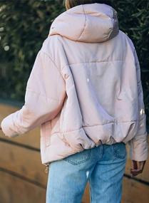 img 3 attached to 🧥 Stay Stylish with the Dokotoo Oversized Windbreaker Drawstring Outerwear for Women