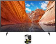 смарт-телевизор sony kd65x80j 65 дюймов x80j 4k ultra hd led с умным телевидением, модель 2021 в комплекте с расширенной гарантией: 2 года премиальной защиты. логотип