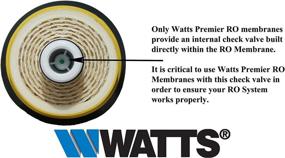 img 1 attached to 💧 Watts Premier 560018 GPD Membrane - The Ultimate Water Filtration Solution