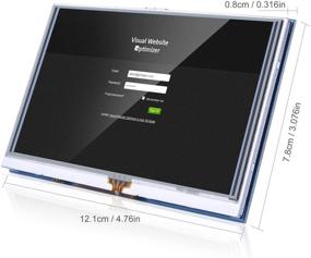 img 3 attached to 🖥️ Raspberry Pi 800X480 Kuman Resistive Display