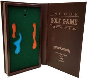 img 2 attached to 🏌️ Barwench Games' Compact Desktop Golf Game, Portable Pocket Golf Game