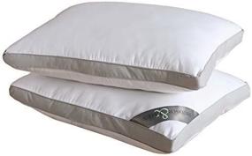 img 3 attached to 🛏️ King-size White VCNY Home Mia Sleeping Pillow for Enhanced Comfort and Support - Ideal for Restful Sleep