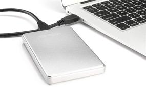 img 1 attached to 📦 Portable USB C External Drive with Shadow Technology