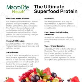 img 2 attached to MacroLife Naturals MacroMeal Omni Protein Sports Nutrition