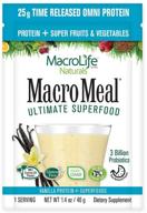 macrolife naturals macromeal omni protein sports nutrition logo