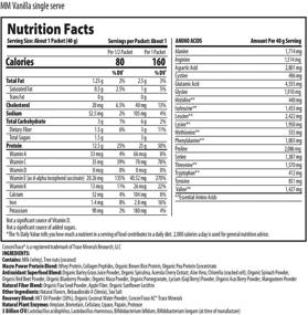 img 3 attached to MacroLife Naturals MacroMeal Omni Protein Sports Nutrition