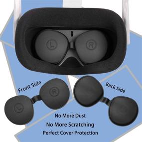 img 2 attached to 🔥 Enhance Your Oculus Quest 2 Experience with Devansi VR Silicone Face Cover: Sweat-Proof, Washable, and Light-Proof (Black)