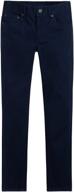 👖 levis slim brushed pants for boys - boys' clothing and pants logo