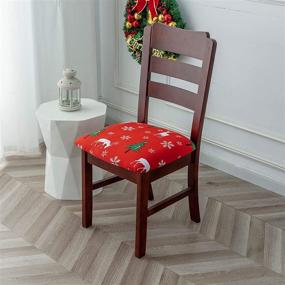 img 2 attached to Genina Christmas Covers Dining Chair