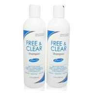 pharmaceutical specialties free and clear shampoo 12 oz. (pack of 2) - gentle and hypoallergenic hair care solution logo