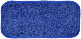 img 3 attached to 🧼 6 Pack of Blue 10-Inch CleanAide All Purpose Twist Yarn Microfiber Mop Pads