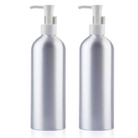 img 4 attached to 🧴 Refillable Aluminum Sanitizer Dispenser Bottles