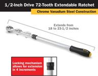 🔍 enhanced reach and versatility: titan tools 12073 extra long extendable логотип